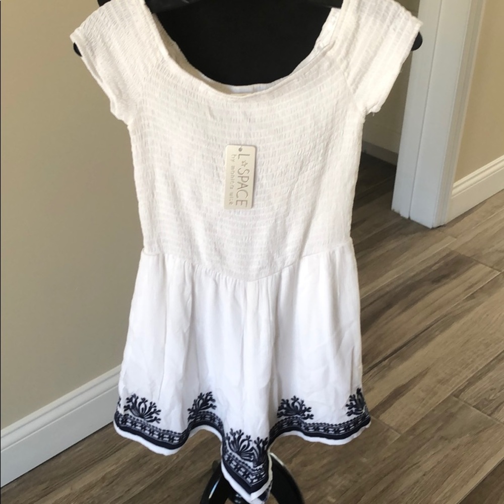 NWT L space Nanette shorts romper size small